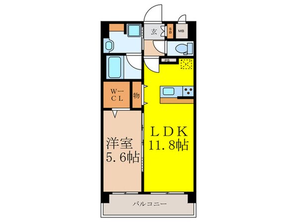 仮）WISTERIAの物件間取画像